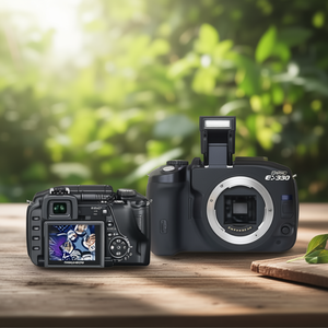 7.5MP Evolt E330 Digital SLR Camera Body Only High Resolution Professional Photography Device CMOS Sensor HD Feature Cheap Price - Product Image 2