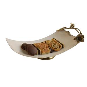 ถาดโลหะเคลือบเงาทำจากสแตนเลสถาดเสิร์ฟอาหารดีไซน์น่าสนใจ - Product Image 2