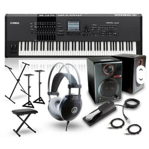 Synthétiseur Workstation MOTIF XS8 Neuf, Ensemble Complet - Product Image 1