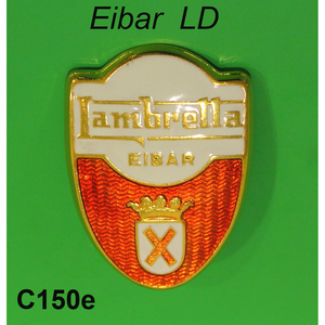 Emblema delantero Lambretta LD Spagna Eibar - Product Image 1
