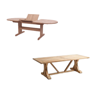 Factory Wholesale Folding <b>Table</b> <b>Outdoor</b> Dining <b>Table</b> Garden Party <b>Table</b> Made In Indonesia High Quality Teak - Product Image 2