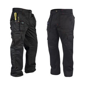 Pantalones cargo de seguridad reflectantes ANSI Clase 2 de alta visibilidad para trabajadores de la construcción ropa de trabajo impermeable duradera logotipo personalizado - Product Image 6
