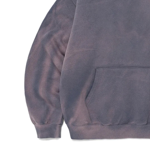 Sweat-shirts à capuche en coton 100% de haute qualité, vente en gros, streetwear d'hiver, délavage délavé, pour hommes, logo imprimé sur écran personnalisé - Product Image 3