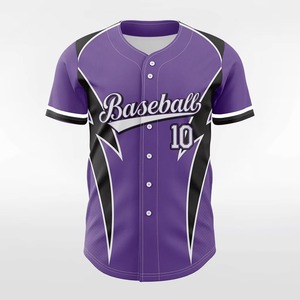 Novedad 2025, Productos de Tendencia, Jersey de Béisbol Transpirable y Cómodo, Logotipo Personalizado, Uniforme Deportivo Transpirable para Equipos - Product Image 1