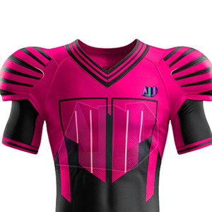 Uniforme de Fútbol Americano Estilo Premium para Equipos Adultos, Fabricado con Tela Resistente para Uso Intenso en Partidos, Conjuntos de Manga Corta - Product Image 3