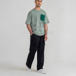 <b>Men</b> T <b>Shirt</b> Breathable 100% Cotton Material Lightweight Short Sleeve Tee Classic Fit <b>Men</b> Cargo <b>Pocket</b> T <b>Shirt</b> - Product Image 4