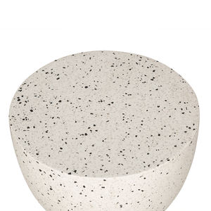 Table d'appoint de jardin en béton de terrazzo léger en gros élégant et abordable idéal pour une utilisation en appartement fabriqué au Vietnam - Product Image 5