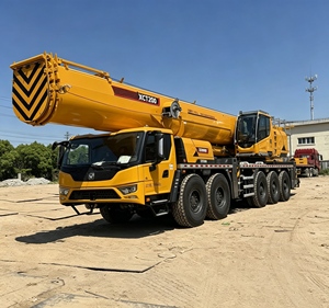 Grúa Móvil Amarilla XCT200G8-1, Equipo de Elevación con Pluma Telescópica para Obras de Construcción y Elevación de Cargas Pesadas - Product Image 6