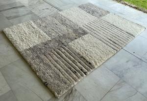 Direct From Factory Eco-Friendly Indian Hand Knotted <b>Natural</b> Color Wool <b>Rug</b> Moroccan Style for Home Use Manufacturer's Price - Product Image 4