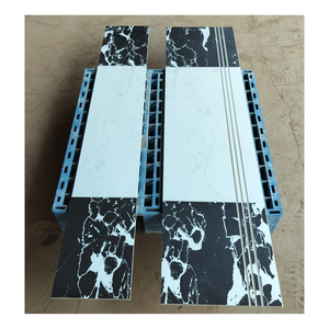 JUEGOS DE ESCALONAMIENTO Y RISER VITRIFICADOS ACRISTALADOS 300 MM X 1200 MM Y 200 MM X 1200 MM ACTUALIZACIÓN DE AZULEJOS DE ESCALERAS - Product Image 3