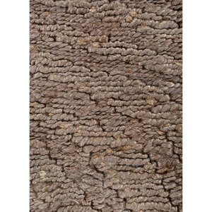 Alfombra de Yute Anudada a Mano Nomadic Threads Pkjt-103 Gris y Negra, Rectangular de 9x12, con Patrón Abstracto, para Sala de Estar o Pasillo - Product Image 3