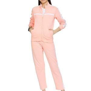 Sweat à capuche et pantalon de survêtement en coton doux unisexe de créateur personnalisé pour l'hiver jogging de fitness décontracté survêtements ensembles de 2 pièces pour femmes - Product Image 3
