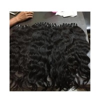 Extensions de cheveux humains Remy vierges non traités 12A 15A, cuticules alignées, ondulation naturelle, 100g, vente en gros, lots de cheveux bruts pour revendeurs
