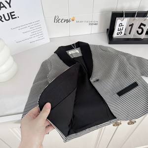 Recién llegado, conjunto de trajes de chico de 5 piezas de tendencia para bebés, ropa Formal de Otoño Invierno al por mayor para el evento más popular de Vietnam - Product Image 4