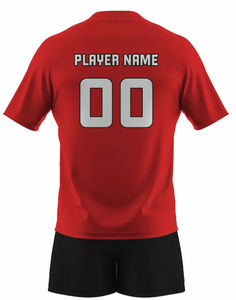 Uniforme de voleibol transpirable unisex con diseño personalizado, ropa deportiva para adultos con logotipo, conjunto impreso al por mayor para hombres y mujeres - Product Image 6