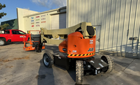 Plateforme élévatrice articulée JLG E450AJ à vente chaude, bras rotatif hydraulique électrique, plateforme élévatrice, moteur à engrenages, pompe, charge élevée