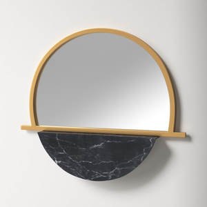 Newest <b>Gold</b> Plated Premium Design Wall <b>Mirror</b> for Home and Hotel Decorative High Quality Metal frame at Lowest Price from India - Product Image 5