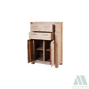 Vietnam Manufacturer Solid Wood Dining Room <b>Sideboard</b> Cabinet Modern Sleek Storage Furniture Durable Eco-Friendly Home Furniture - Product Image 3