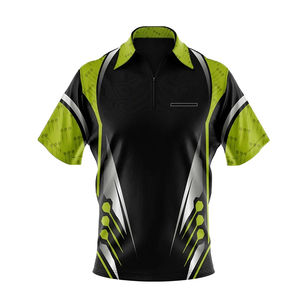 T-shirt de fléchettes personnalisable en jersey pour hommes de grande taille avec équipe de conception gratuite d'usine populaire haute performance - Product Image 1