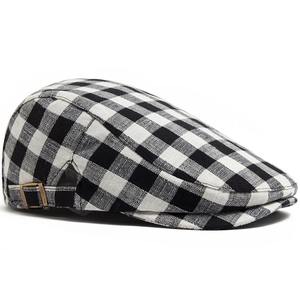 Wholesale Custom logo Wash Labels Vintage Cotton Solid Color Winter <b>Hat</b> Acid Washed Grey <b>Khaki</b> Men Formal Ivy Warm Newsboy Cap - Product Image 4