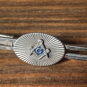 Customized Freemason <b>Tie</b> <b>Clip</b> Cufflinks Masonic Accessories Lapel Pin Set 316l Stainless Steel Masonic Jewelry Suit Mens Gift - Product Image 3
