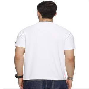 Camiseta de estilo nuevo para hombre de la mejor calidad 2025, estampado de sublimación multicolor, recién llegado, Material de poliéster Beige - Product Image 6