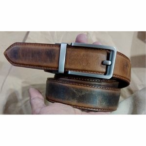 Cinturón de Cuero de Primera Calidad para Hombre, Moda Casual para Oficina - Product Image 1