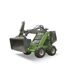 Mini skid steer Moteur Kubota D1105 Couleurs noir et jaune Kubota D1105 3 pompes 3 soupapes - Product Image 2