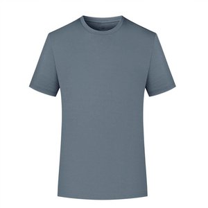 T-shirts pour hommes Chemise confortable à col rond T-shirts décontractés à manches courtes pour hommes T-shirts unis à la mode pour hommes - Product Image 6