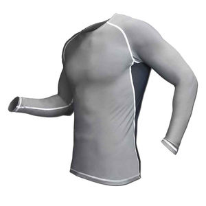 Venta al por mayor Rash Guard manga corta Spandex Rash Guard para gimnasio entrenamiento correr entrenamiento logotipo personalizado Rash Guard OEM personalizado - Product Image 6