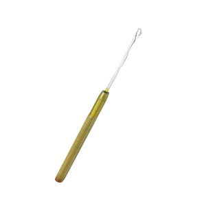 Vente chaude Soins Des Cheveux Crochet Tirant Des Aiguilles Plasma Revêtement En Acier Inoxydable De Qualité Chirurgicale Et Poignée En Acier Coloré Avec C Personnalisé - Product Image 2