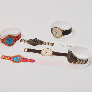 Bracelet événementiel personnalisé étanche [AnyWristband] pour entrée VIP, bracelet en papier Yupo en forme de montre - Product Image 5