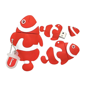 Chất lượng cao <span class=keywords><strong>PVC</strong></span> phim hoạt hình cá 2GB 4GB 8GB 16GB 32GB 2.0 <span class=keywords><strong>USB</strong></span> Flash Drive biểu tượng tùy chỉnh 64GB 3.0 bút ổ đĩa Pendrive 128GB <span class=keywords><strong>USB</strong></span> Stick - Product Image 4