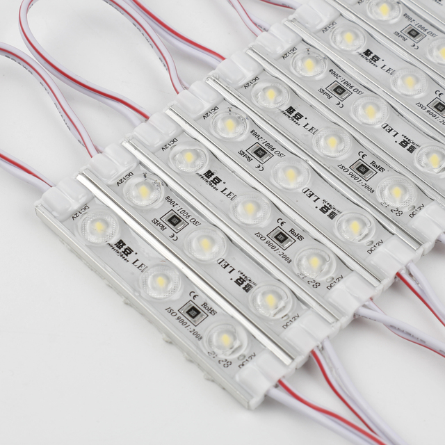 Mini Pixel LED Module Light Outdoor IP67 Waterproof Decoration Advertisement Boxes Letter Sign Backlight Durable PC