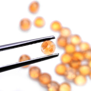 Alta calidad 25 piezas Natural amarillo citrino 3mm Rosecut piedras preciosas 2,55 Cts Lote 2mm grueso faceta superior Iroc ventas piedras preciosas sueltas - Product Image 6