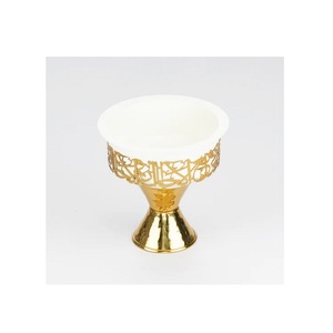 ชามเสิร์ฟช็อคโกแลตสแตนเลสสีทองขนาดที่กำหนดเองและรูปร่าง - Product Image 3