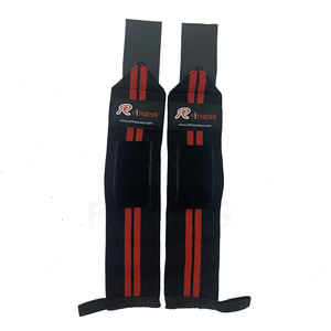 Custom Fitness Anti-<b>Slip</b> Protective Wrist Wraps Elasticated Neoprene Cotton for Weightlifting Gym Training Unisex - Product Image 1