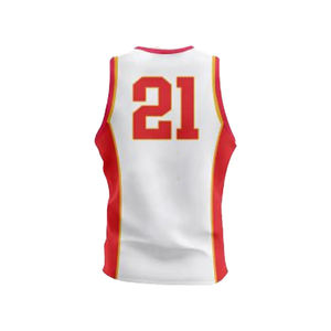 Camiseta de Baloncesto Personalizada al por Mayor con Diseño Propio, Impresión por Sublimación, Transpirable, de Secado Rápido y Reversible - Product Image 2