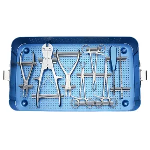 Juego de Instrumentos para Microplacas Ortopédicas de Titanio y Acero, Kit de Herramientas Quirúrgicas Manuales Reutilizables para Cirugía de Trauma - Product Image 2
