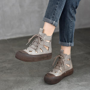 Mocassins à plateforme pour femmes, semelle épaisse, style décontracté, pour le bureau et la mode quotidienne, chaussures de style streetwear - Product Image 1