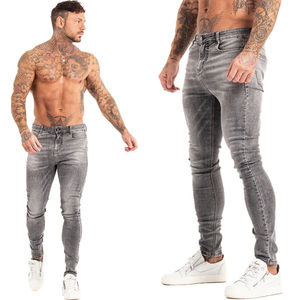 Pantalones Vaqueros Elásticos de Mezclilla para Hombre, Diseño Nuevo, Ajustados, de Moda, para Uso en Exteriores - Product Image 1