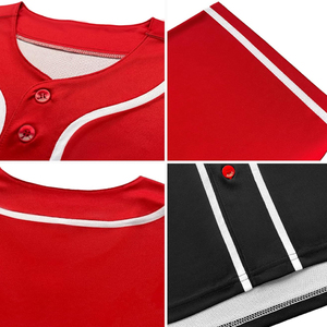 เสื้อกีฬาเบสบอลออกแบบได้ตามต้องการชื่อและสีโลโก้ที่กำหนดเอง - Product Image 4