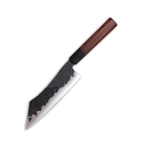 Cuchillo de Chef hecho a mano de servicio OEM ODM de alta calidad personalizado al por mayor con mango de madera y cubierta de acero al carbono para uso en la cocina - Product Image 1