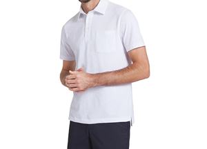 เสื้อโปโลผู้ชายคุณภาพพรีเมียม แขนสั้น สไตล์ลำลอง/ธุรกิจ มีปก ติดกระดุมด้านหน้า เหมาะสำหรับเล่นกอล์ฟ - Product Image 5