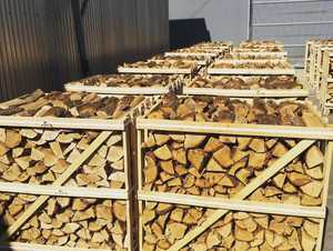 Paleta de leña de haya de abedul de roble de Fresno secado al horno de alta calidad, caja grande, leña dividida superior, producto relacionado con la energía - Product Image 3