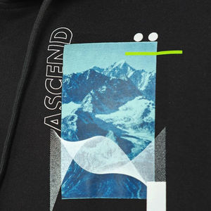 เสื้อฮู้ดดี้ผ้าฝ้ายฟลีซแบบเรียบสำหรับผู้ชาย ผลิตในปากีสถาน สินค้าคุณภาพเยี่ยม ปี 2026 เสื้อฮู้ดดี้พิมพ์ลายสำหรับผู้ชายในปากีสถาน - Product Image 5