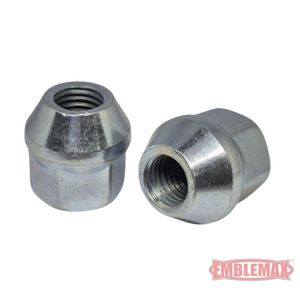 ÉCROU CREUX ZINQUÉ FD / GM / VOLKS / HD / CHR / MTS CLÉ 19 M12X1.5 (16 PIÈCES) EMBLEMAX - 2209 - Product Image 3