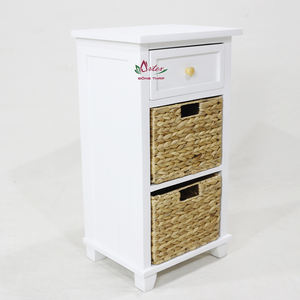Vietnam Handmade Cabinet <b>Storage</b> <b>Drawers</b> and Display Rack from Seagrass and Water Hyacinth by Artex Dong Thap Factory - Product Image 1