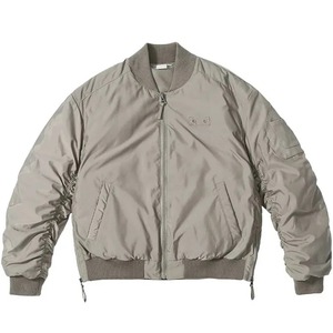 Chaqueta de bombardero Contraste de color A prueba de viento Impermeable Casual Cierre de cremallera delgada Soporte Transpirable Tallas grandes - Product Image 1