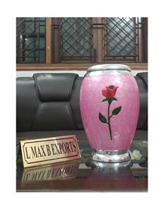 Urnas de cremación de metal hechas a mano para cenizas humanas, nuevo diseño, venta al por mayor - Product Image 5